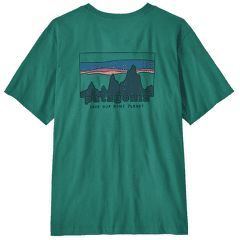 Tricou cu mânecă scurtă Patagonia ‘73 Skyline T-Shirt Men Gem Green
