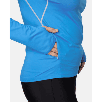 Tricou cu mânecă lungă Kari Traa SANNE SUNSHIRT AQUAT/AQUATIC