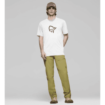 Tricou cu mânecă scurtă Norrona femund equaliser merino T-Shirt Men Snow White