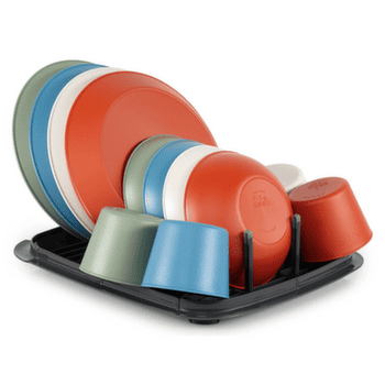 Chiuvetă de camping GSI ESCAPE DISH RACK SET Green