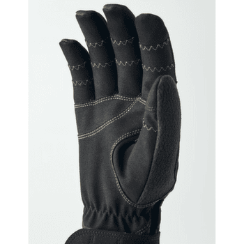 Mănuși Hestra Ergo Grip Wool Touring - 5 finger Dark forest / Black