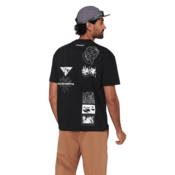 Tricou cu mânecă scurtă Mammut MAMMUT BASE RELAXED T-SHIRT MEN GLACIER 1288 silver sage