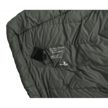 Sac de dormit Grüezi bag DownWool Summer Comfort 2.0 Links Deep Forest