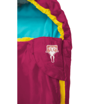 Sac de dormit Grüezi bag Kids Grow Colorful Raspberry Red Raspberry Red