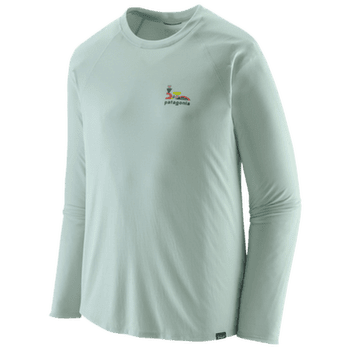 Tricou cu mânecă lungă Patagonia L/S Cap Cool Trail Graphic Shirt Men Lose It: Wispy Green