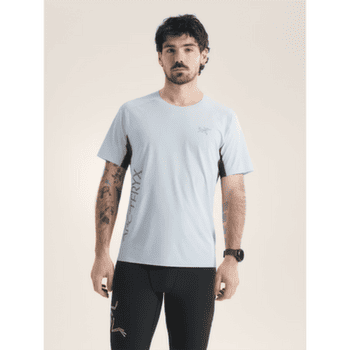 Tricou cu mânecă scurtă Arcteryx Norvan Downword Logo SS Men Alpine Blue / Dk Strat