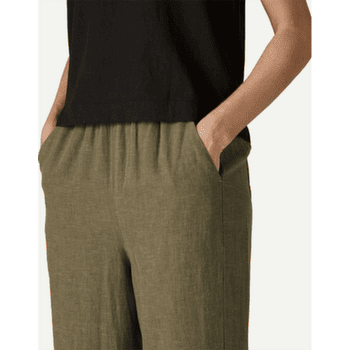 Pantaloni Patagonia Garden Island Pants Women Whole Weave: Blue Sage