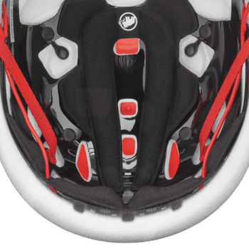 Cască Mammut Wall Rider MIPS Twiceme 2.0 Helmet white-mammut red