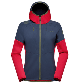 Hanorac La Sportiva SESSION TECH HOODY Women Night Sky/Azalea