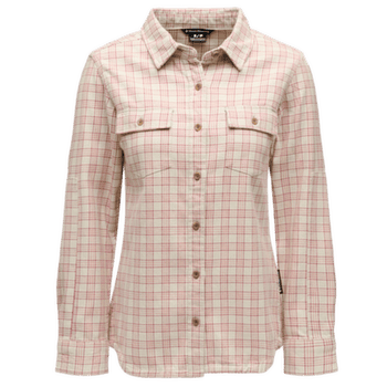 Cămașă cu mânecă lungă Black Diamond Project Twill LS Shirt Women Chalk-Mineral Red