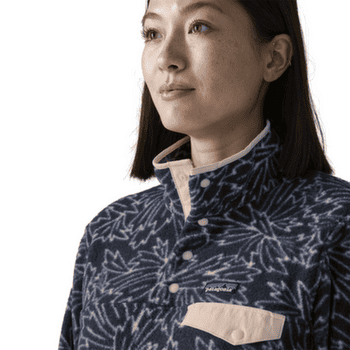 Hanorac Patagonia Lightweight Synch Snap-T Pulover Women Kaleido: Black