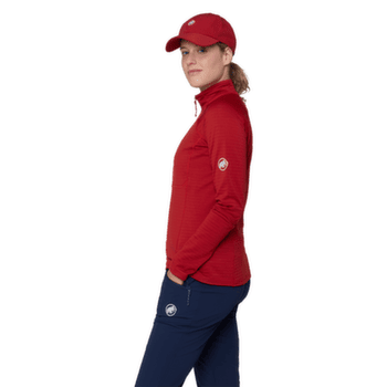 Hanorac Mammut Taiss ML Half Zip Pull Women acacia