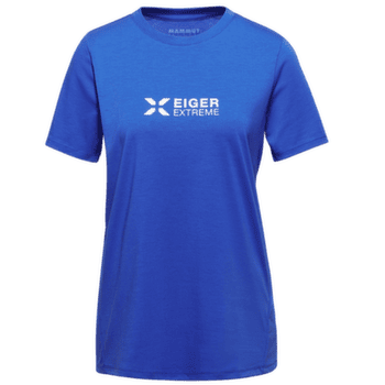 Tricou cu mânecă scurtă Mammut Eiger Logo T-Shirt Women 50643 eiger blue