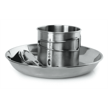 Farfurii GSI GLACIER STAINLESS 1 PERSON SET