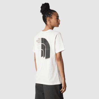 Tricou cu mânecă scurtă The North Face GRAPHIC S/S TEE 3 Women WHITE DUNE