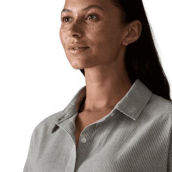 Cămașă cu mânecă scurtă Patagonia LW A/C Shirt Women Windowpane Dobby: Quiet Violet