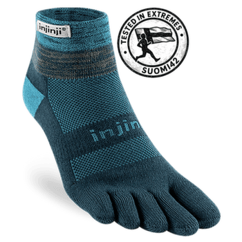Șosete Injinji Trail Midweight Mini Crew Xtralife MIDNIGHT