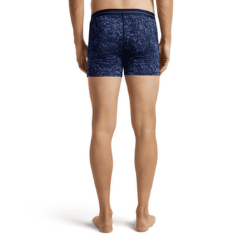 Boxeri Icebreaker Merino 150 Anatomica Boxers Moss Bloom Men MIDNIGHT NAVY/AOP