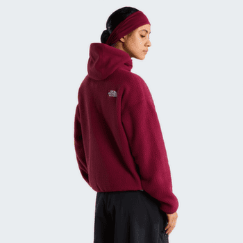 Jachetă The North Face CRAGMONT SNAP FRONT FLEECE JACKET WOMEN MVO BURGUNDY CRUSH