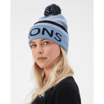 Căciuli Mons Royale McCloud Pom Pom Merino Beanie Ice Blue / Moonstone / Black