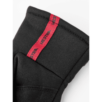 Mănuși Hestra Touch Point Gleece Liner Jr. - 5 finger Svart
