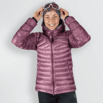 Jachetă Sir Joseph Agner Hooded Lady pink pudr