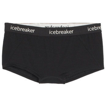 Chiloți Icebreaker Sprite Hot Pants Women (103023) Black/Black
