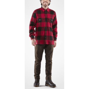 Cămaşă Fjällräven Canada Shirt Men Chestnut-Dark Navy