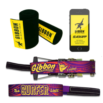 Slackline Gibbon Surferline Treewear Set