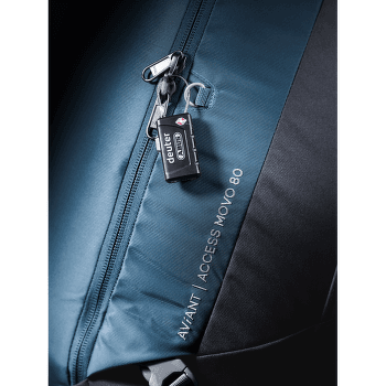 Lacăt deuter TSA Cable Lock Black