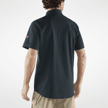 Cămașă cu mânecă scurtă Fjällräven Abisko Trekking Shirt SS Men Dark Navy