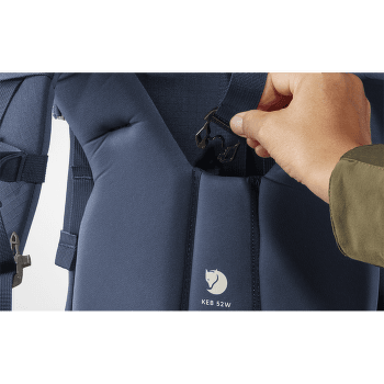 Rucsac Fjällräven Keb 52 W Storm-Dark Navy