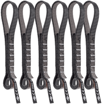 Bucla expres Black Diamond STANDARD DOGBONE 16cm 6-PACK