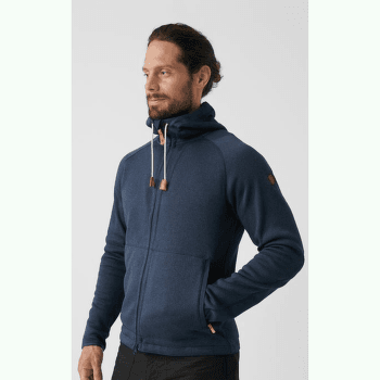 Hanorac Fjällräven Ovik Fleece Hoodie Men Dark Grey 030