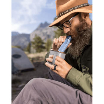 Filtru LifeStraw Peak Series Personal Water Filter Straw Dark Grey