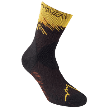 Șosete La Sportiva ULTRA RUNNING SOCKS Black/Yellow