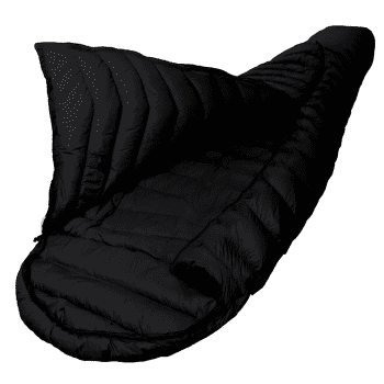 Sac de dormit Grüezi bag Biopod DownWool Extreme Light 185 Black Edition Black