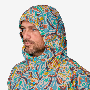 Jachetă Patagonia Funhoggers Anorak Quilty Fitz: Heartleaf Green