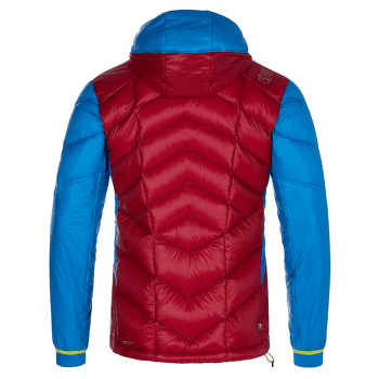 Jachetă La Sportiva AIGUILLE DOWN JKT Men Sangria/Electric Blue