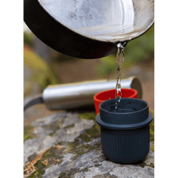 Aparat de cafea Wacaco Nanopresso + case lava red