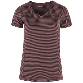Tricou cu mânecă scurtă Fjällräven Abisko Cool T-Shirt Women Port