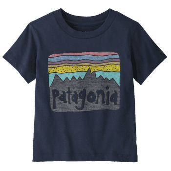 Tricou cu mânecă scurtă Patagonia Fitz Roy Skies T-Shirt Kids New Navy