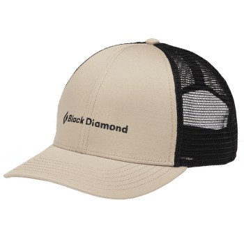 Capac Black Diamond BD Trucker Hat Khaki-Black-BD Wordmark