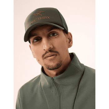 Capac Arcteryx Bird Word Trucker Curved Phantasm/Euphoria