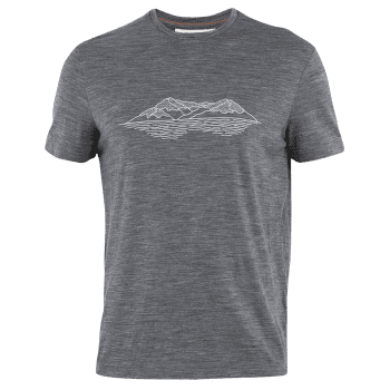 Tricou cu mânecă scurtă Icebreaker Merino 150 Tech Lite SS Tee Pukaki Reflected Men GRITSTONE HTHR-013