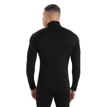 Tricou cu mânecă lungă Icebreaker Merino 260 Tech LS Half Zip Men Black