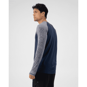 Tricou cu mânecă lungă Mons Royale Temple Merino Air-Con LS Men Black
