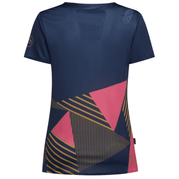 Tricou cu mânecă scurtă La Sportiva COMP T-SHIRT Women Night Sky/Rosebay