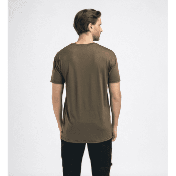 Tricou cu mânecă scurtă Aclima LightWool Tee Mountain Men Jet Black