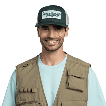 Capac Buff Explore Trucker Cap SALTY GREEN